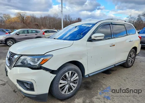 2018 Nissan Pathfinder S z USA, uszkodzony, nr VIN 5N1DR2MM8JC629050